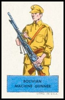 Bolivian Machine Gunner